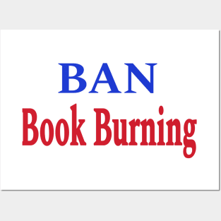 Ban Book Burning - Front Posters and Art